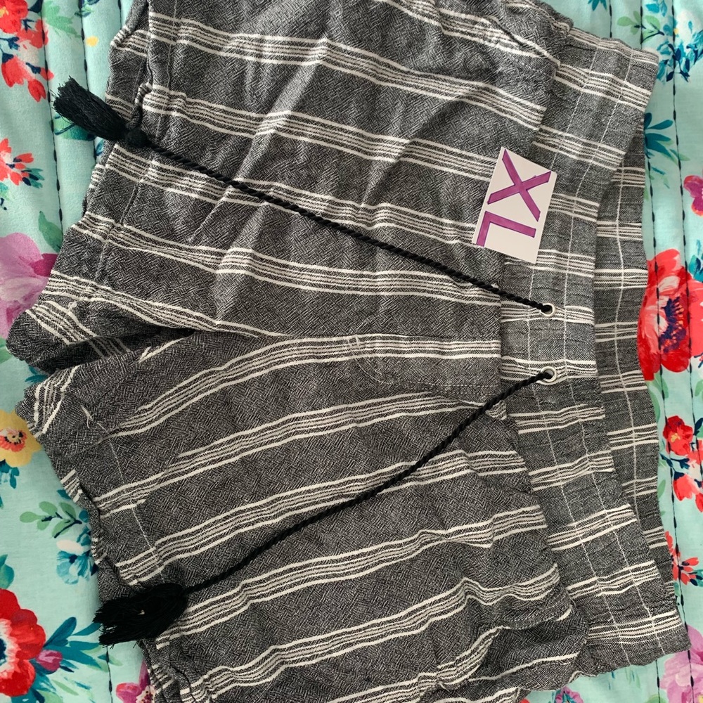 Striped shorts